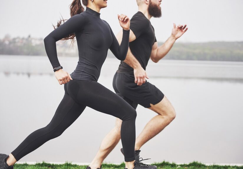 running
